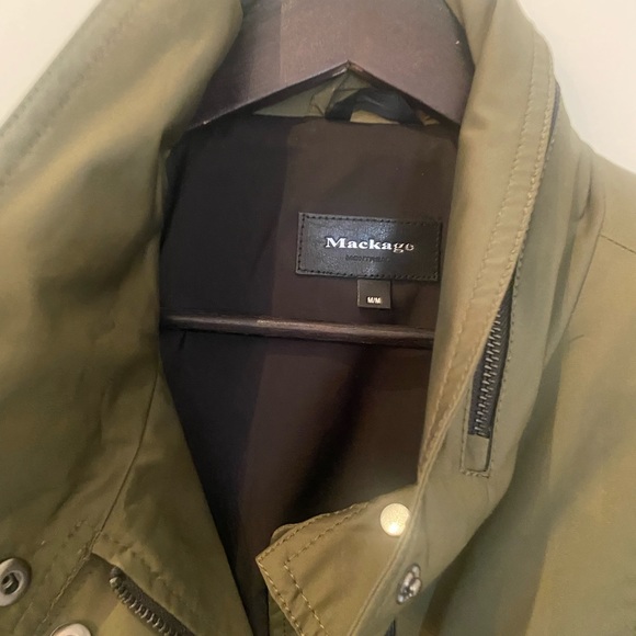 Mackage belted rain coat - Picture 2 of 3